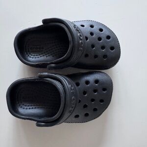 Toddler Black Clogs